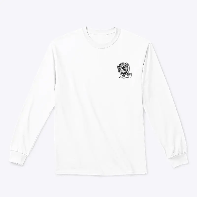 SeaDog Records Crew Tee (BLK LOGO)