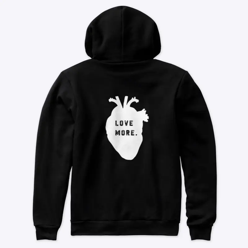 Love More (White Logo)